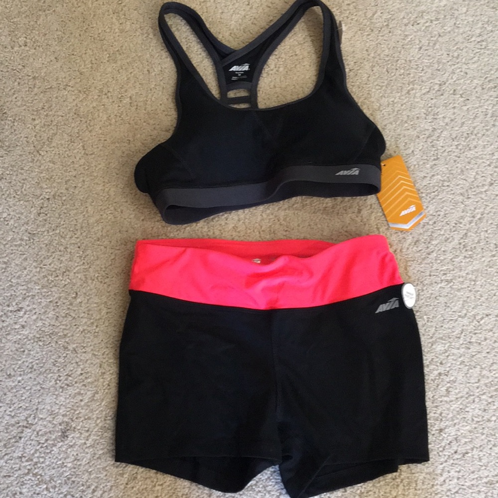 New with tags work out top and bottoms by Avia